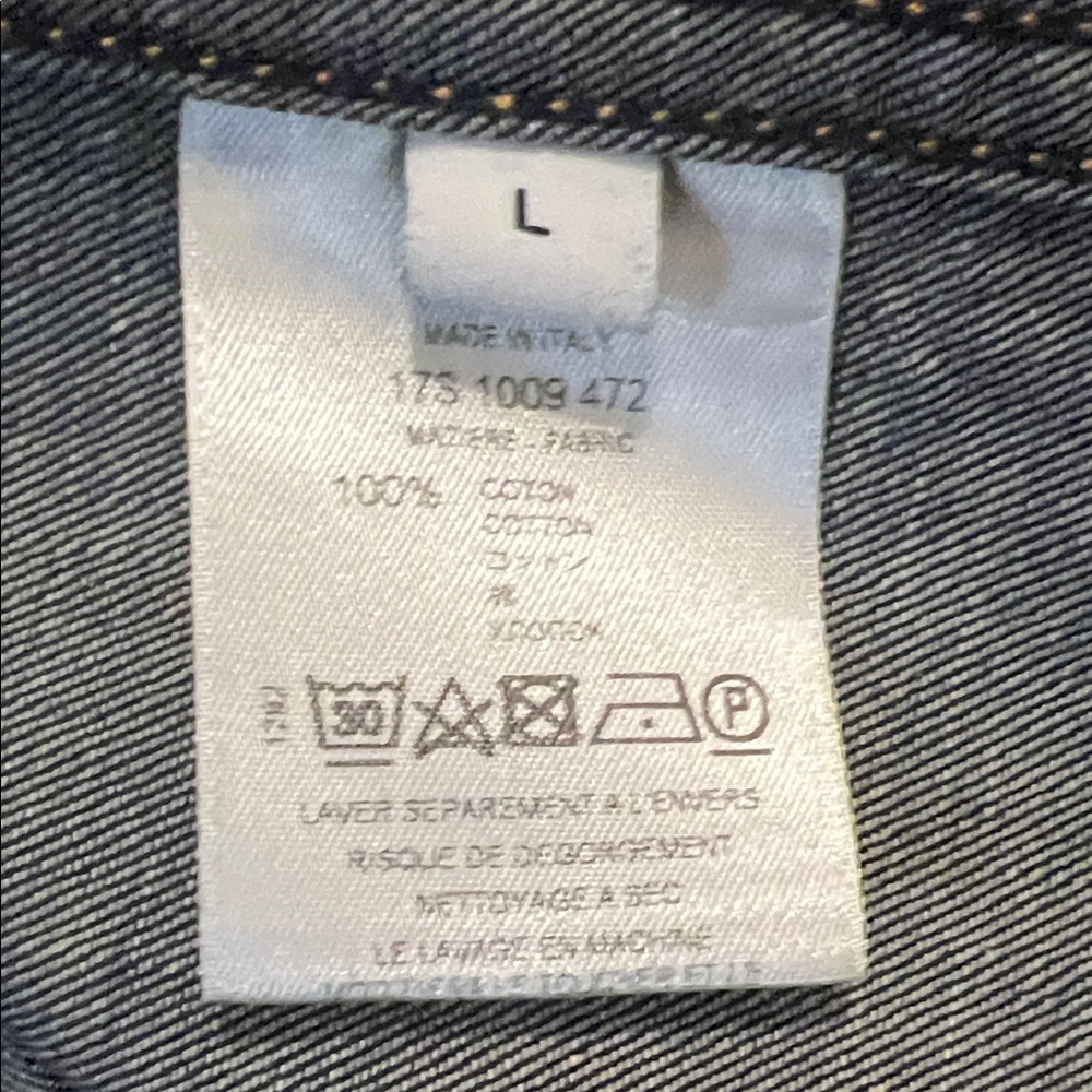 Givenchy Denim Button-Up Jacket - image 3